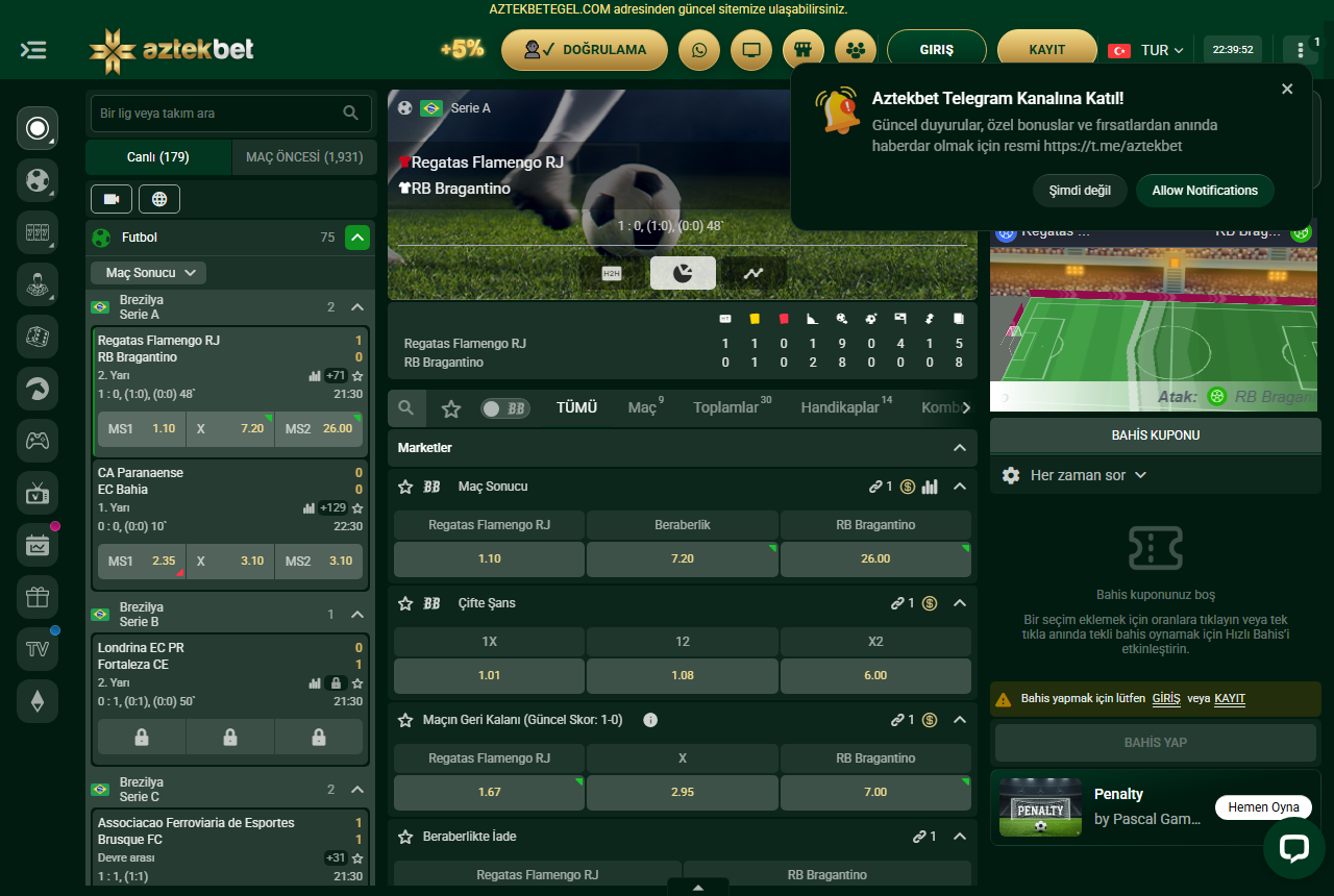 AZTEKBET Canlı Casino