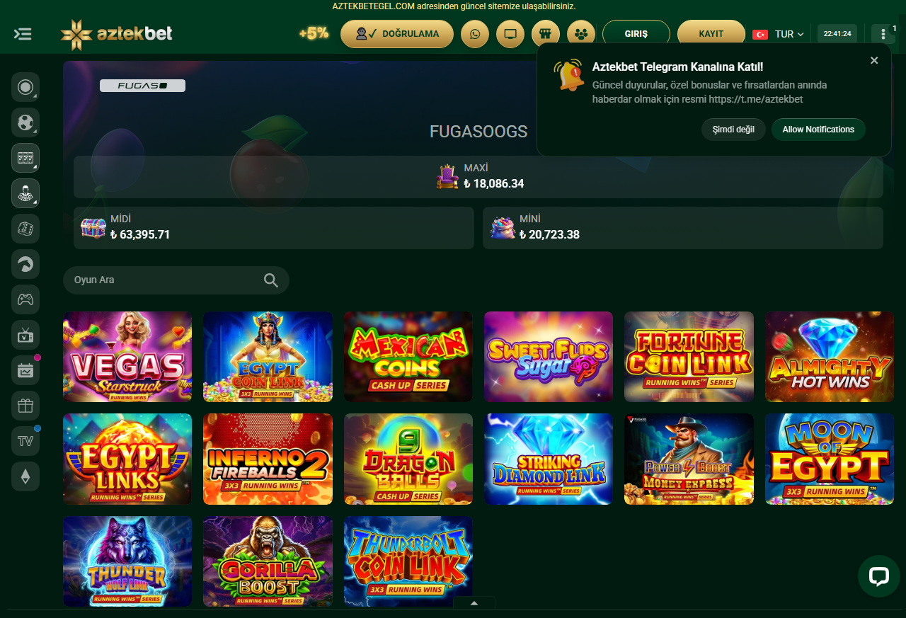 AZTEKBET Freespin